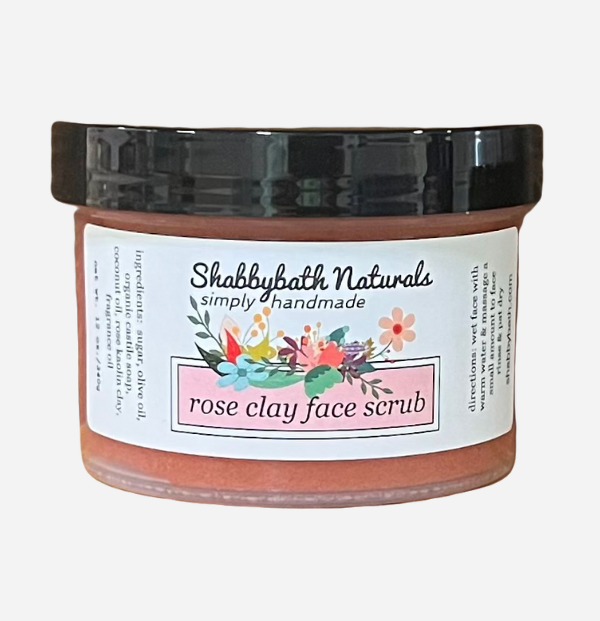 Rose Clay Facial Scrub
