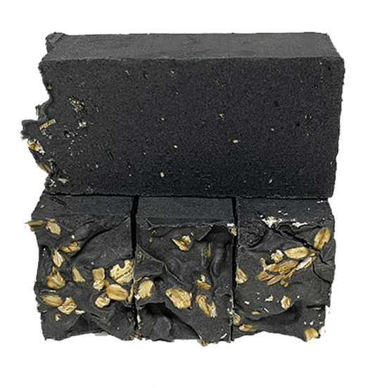 Charcoal Oatmeal & Honey Goat Milk Soap
